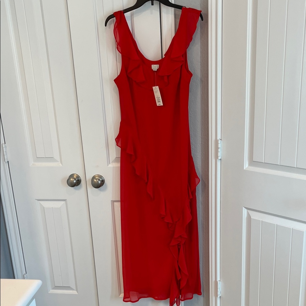 a new day Vibrant Red Maxi Dress - Picture 4 of 6